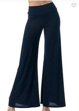 NEW ARIELLA palazzo wide leg pants in royal